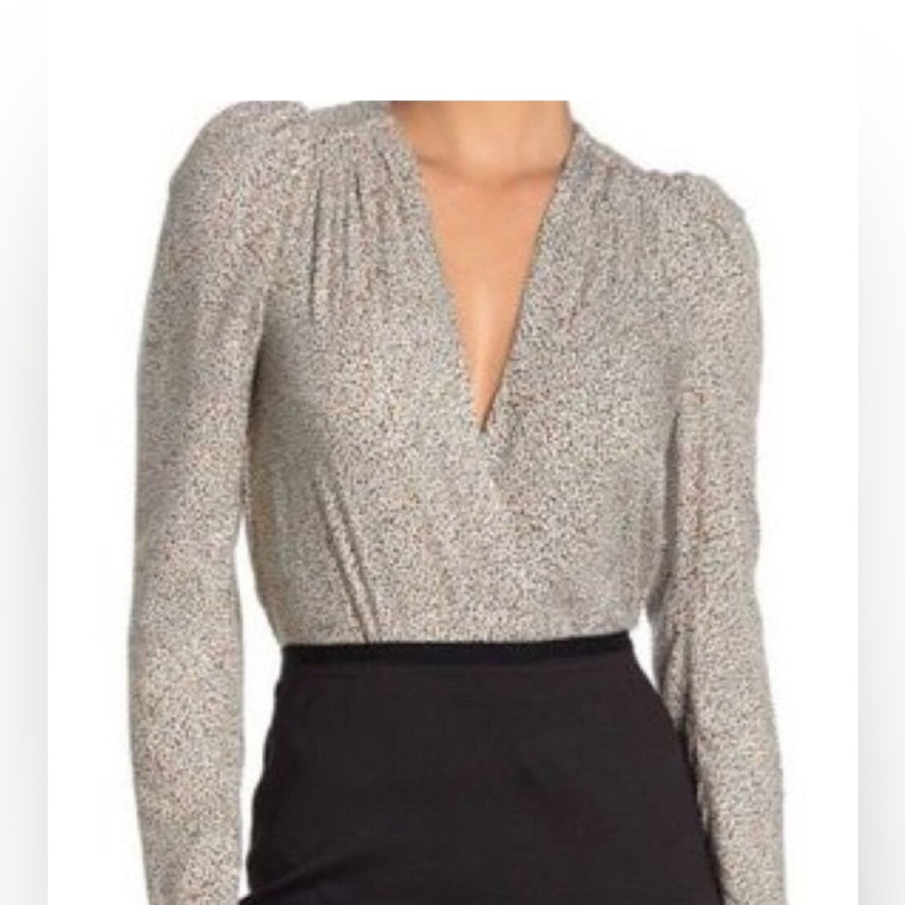 AFRM leopard print bodysuit NWT